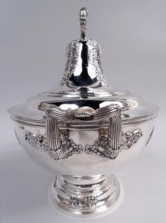  Tiffany Co Antique Tiffany Victorian Classical Sterling Silver Soup Tureen - 4341039