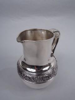  Tiffany Co Antique Tiffany Victorian Classical Sterling Silver Water Pitcher - 3767281