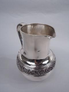  Tiffany Co Antique Tiffany Victorian Classical Sterling Silver Water Pitcher - 3767283