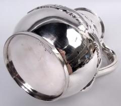  Tiffany Co Antique Tiffany Wave Edge Sterling Silver Water Pitcher - 4206229
