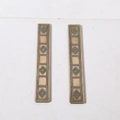 Tiffany Co Bronze Dore Blotter Holders in the Graduate Pattern signed Tiffany Co  - 4163467