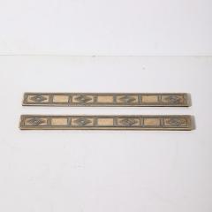  Tiffany Co Bronze Dore Blotter Holders in the Graduate Pattern signed Tiffany Co  - 4163468