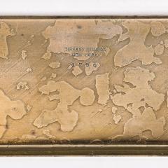  Tiffany Co Bronze Dore Blotter Holders in the Graduate Pattern signed Tiffany Co  - 4163469