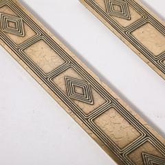  Tiffany Co Bronze Dore Blotter Holders in the Graduate Pattern signed Tiffany Co  - 4163481
