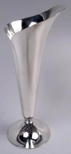  Tiffany Co Classic Tiffany Midcentury Modern Abstract Calla Lily Vase - 4228489