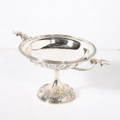  Tiffany Co Early Tiffany Sterling Silver Greek Revival Classical Kylix Compote - 4163527