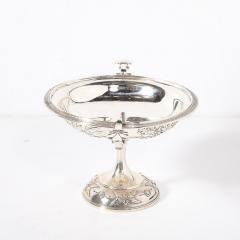  Tiffany Co Early Tiffany Sterling Silver Greek Revival Classical Kylix Compote - 4163532