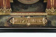  Tiffany Co Egyptian Revival Mantle Clock Retailed By Tiffany Company - 4187383