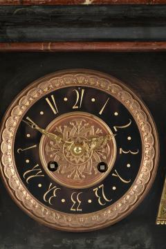  Tiffany Co Egyptian Revival Mantle Clock Retailed By Tiffany Company - 4187399