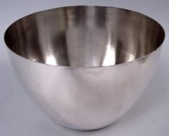  Tiffany Co Extra Large Tiffany Midcentury Modern Sterling Silver Apple Ice Bucket - 4221320