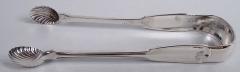  Tiffany Co Large Tiffany Sterling Silver Sugar Tongs in Classical Palm Pattern - 3773762