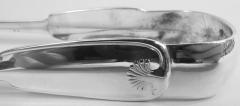  Tiffany Co Large Tiffany Sterling Silver Sugar Tongs in Classical Palm Pattern - 3773764