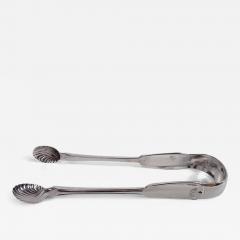  Tiffany Co Large Tiffany Sterling Silver Sugar Tongs in Classical Palm Pattern - 3817727