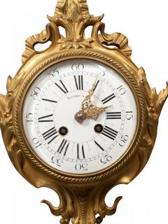  Tiffany Co Louis XVI Style Bronze Wall Clock Retailed By Tiffany - 4205273