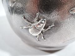  Tiffany Co Market Fresh Tiffany Mixed Metal Frog Beetle Water Pitcher C 1879 - 3750222