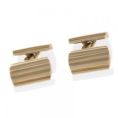  Tiffany Co Mid Century Gold Cuff Links - 120352