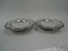  Tiffany Co Pair of Antique Tiffany American Classical Sterling Silver Compotes - 3764698