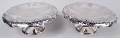  Tiffany Co Pair of Antique Tiffany Edwardian Classical Sterling Silver Compotes - 4537202