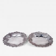 Tiffany Co Pair of Antique Tiffany Victorian Classical Sterling Silver Bowls - 4546042
