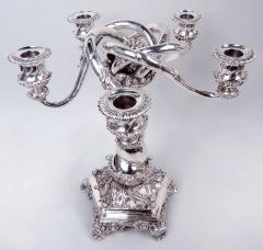  Tiffany Co Pair of Sumptuous Tiffany Victorian Classical 5 Light Candelabra - 4364416