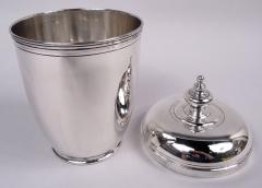  Tiffany Co Pair of Tiffany American Modern Classical Sterling Silver Covered Urns - 4117662