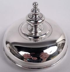 Tiffany Co Pair of Tiffany American Modern Classical Sterling Silver Covered Urns - 4117663