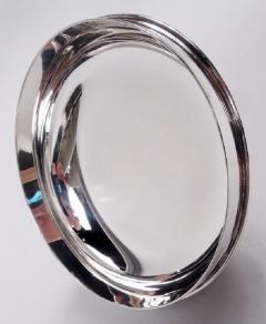  Tiffany Co Pair of Tiffany American Modern Classical Sterling Silver Covered Urns - 4117665