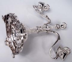  Tiffany Co Pair of Tiffany Edwardian Classical Sterling Silver 3 Light Candelabra - 3774193