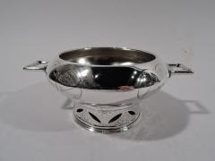  Tiffany Co Pair of Tiffany Japonesque Open Salts with Early Union Square Mark - 3749216