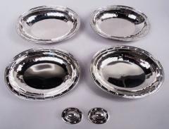  Tiffany Co Pair of Tiffany Saint Dunstan Sterling Silver Covered Vegetable Dishes - 4045716