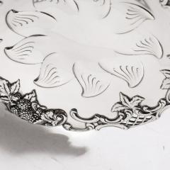  Tiffany Co Pair of Tiffany and Co Sterling Silver Blackberry Compotes Tazza - 3474069