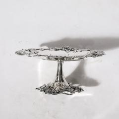 Tiffany Co Pair of Tiffany and Co Sterling Silver Blackberry Compotes Tazza - 3474070