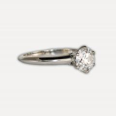  Tiffany Co Platinum Tiffany Co Diamond Solitaire Ring 1 03 ct GIA Certified  - 4525762
