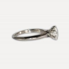  Tiffany Co Platinum Tiffany Co Diamond Solitaire Ring 1 03 ct GIA Certified  - 4525763