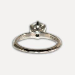  Tiffany Co Platinum Tiffany Co Diamond Solitaire Ring 1 03 ct GIA Certified  - 4525764
