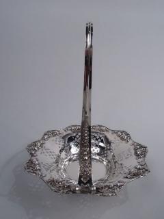  Tiffany Co Pretty Edwardian Sterling Silver Rosebud Basket by Tiffany - 3767186