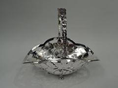  Tiffany Co Pretty Tiffany Art Nouveau Sterling Silver Basket - 3760192