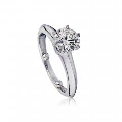  Tiffany Co ROUND DIAMOND D COLOR SI1 CLARITY GIA SET IN A PLATINUM TIFFANY CO SOLITAIRE - 1721585