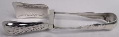  Tiffany Co Rare Tiffany Japanese Sterling Silver Asparagus Tongs - 4147704