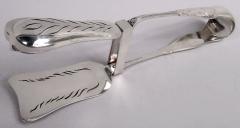  Tiffany Co Rare Tiffany Japanese Sterling Silver Asparagus Tongs - 4147705