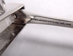  Tiffany Co Rare Tiffany Japanese Sterling Silver Asparagus Tongs - 4147709