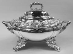  Tiffany Co Rare Tiffany Soup Tureen in Historic Chrysanthemum Pattern - 3772063