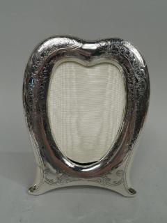  Tiffany Co Romantic Tiffany Edwardian Art Nouveau Heart Shaped Picture Frame - 3754206