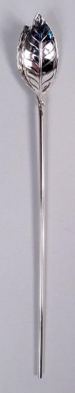  Tiffany Co Set of 10 Tiffany Midcentury Modern Sterling Silver Iced Tea Stirrers - 4338886