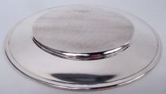  Tiffany Co Set of 12 Tiffany Modern Sterling Silver Bread Butter Plates - 4337635