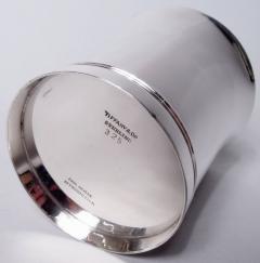 Tiffany Co Set of 12 Tiffany Snazzy Sterling Silver Tumbler Bar Cups - 4089105