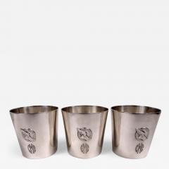  Tiffany Co Set of 3 Tiffany Tumblers Awarded as New York Athletic Club Trophies - 4015316