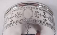  Tiffany Co Set of 4 Tiffany Hamilton Engraved Sterling Silver Goblets - 4239495