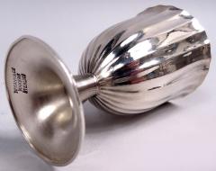  Tiffany Co Set of 6 Tiffany Midcentury Classical Sterling Silver Cordial Cups - 4147668