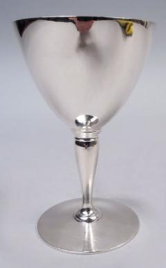  Tiffany Co Set of 8 Tiffany American Art Deco Sterling Silver Cocktail Cups - 3774873